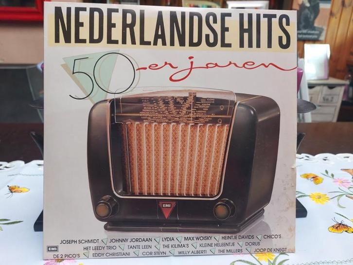 Vinyl, 2 LP's: Nederlandse hits 50-er jaren, Cd's en Dvd's, Vinyl | Nederlandstalig, Ophalen of Verzenden