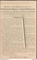 Victime de guerre 1940-1945, Envoi