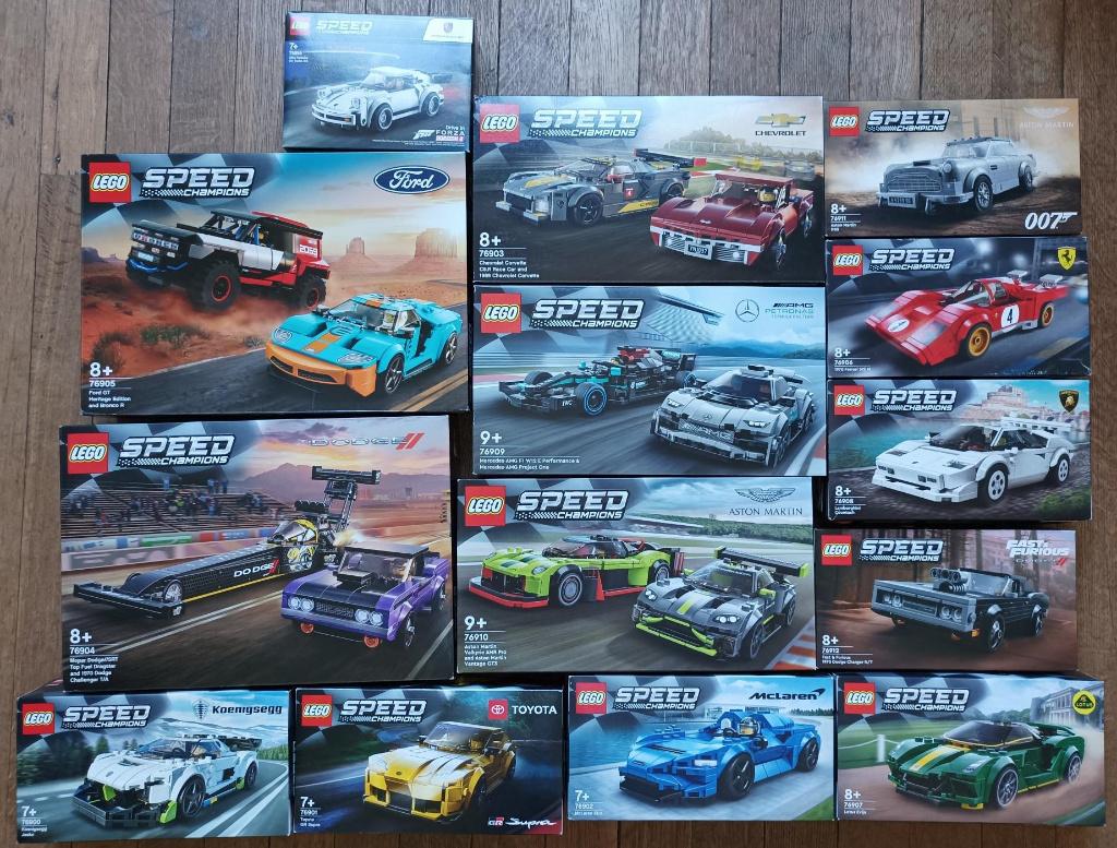 Speed Champions 13 Lego Sealed 75895 en 76900 in op 76912, Kinderen en Baby's, Speelgoed | Duplo en Lego, Lego, Nieuw, Complete set