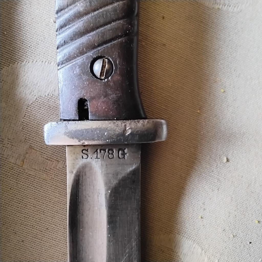 Bajonet k98, Verzamelen, Militaria | Algemeen, Ophalen of Verzenden, Landmacht, Mes of Dolk