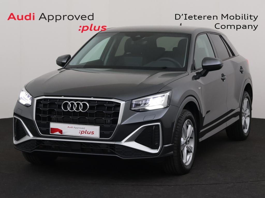 Audi Q2 Q2 35 TFSI Business Edition S line S tronic, Automaat, Zilver of Grijs, Lederen bekleding, Q2