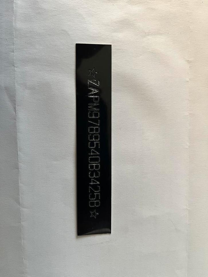 Chassis beplating Piaggio zip, Collections, Signets, Comme neuf, Enlèvement