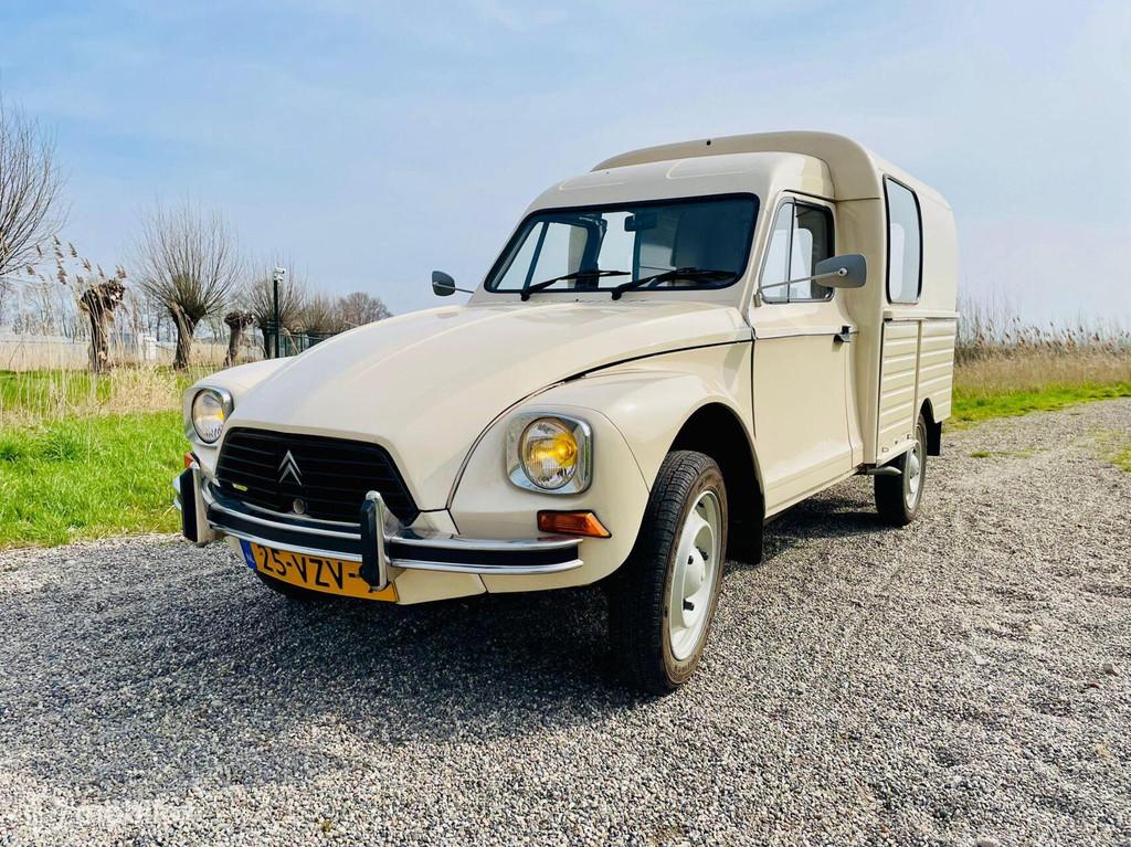Acadiane beige atlas 12-1985 123.850 km, Auto's, Citroën, Bedrijf, Te koop, Overige modellen, Benzine, Overige carrosserie, 4 deurs