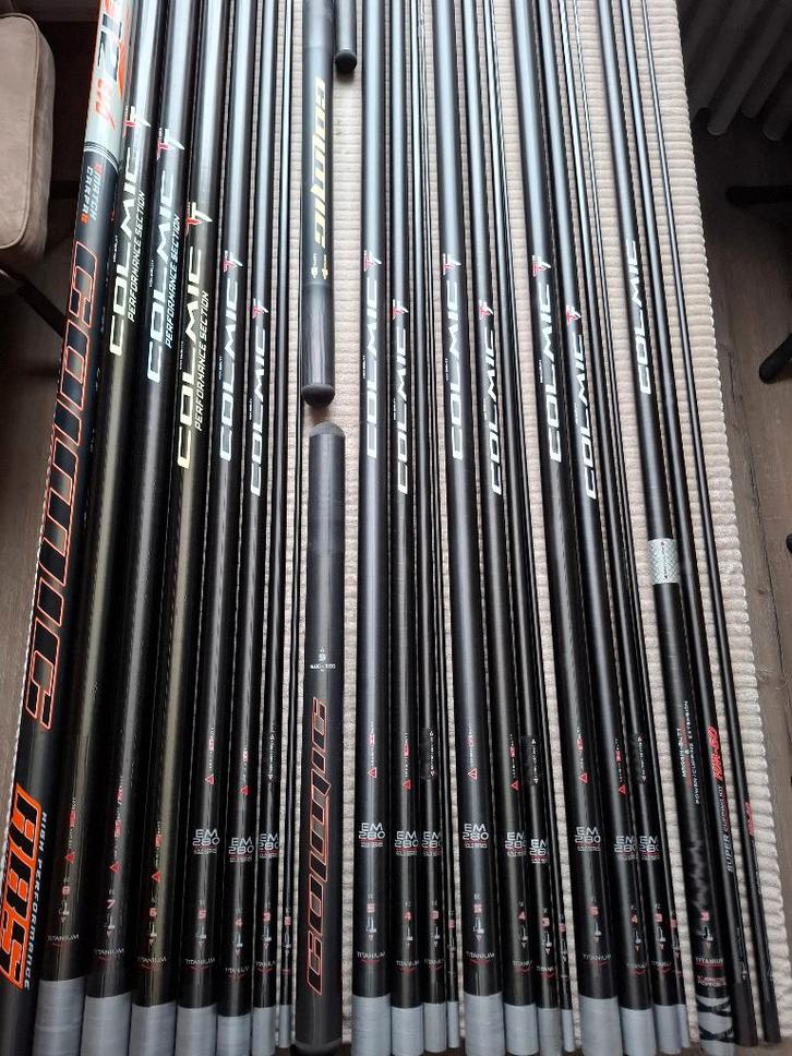 Colmic Royal Z12 Match / Carpa 13M, Watersport en Boten, Hengelsport | Witvissen, Zo goed als nieuw, Complete set, Ophalen of Verzenden