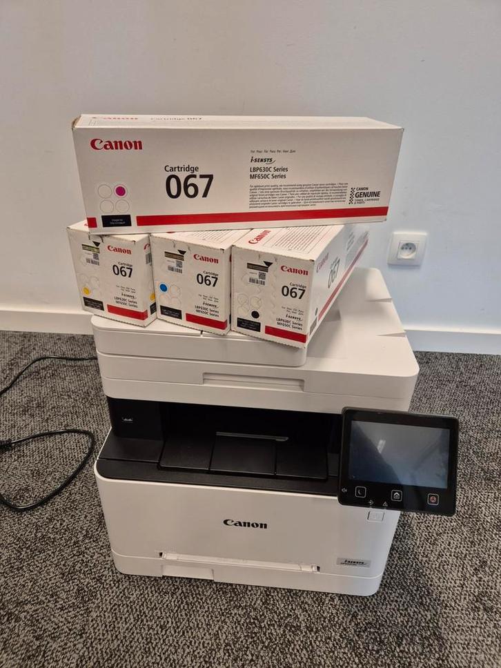 Canon i‑Sensys MF655Cdw – Laser couleur – Scanner – Très, Informatique & Logiciels, Imprimantes, Comme neuf, Imprimante, Imprimante laser