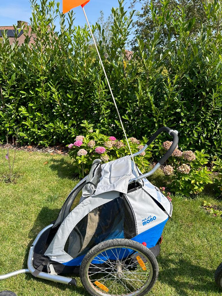 Fietskar xlc mono, Enlèvement, Utilisé, Remorque pour enfant