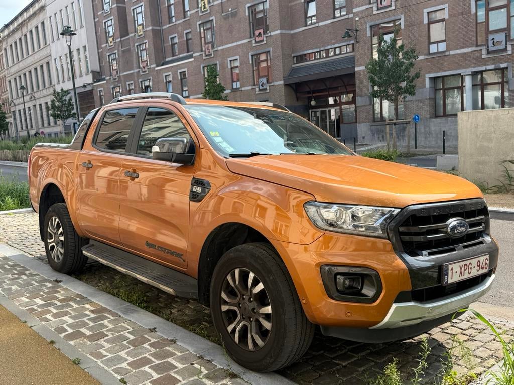 Ford ranger 3.2 2020 90 000 kms, Auto's, Ford, Automaat, Overige kleuren, Leder en Stof, Diesel