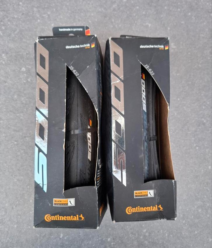 Continental Grand Prix 5000 set NIEUW!, Vélos & Vélomoteurs, Vélos Pièces, Enlèvement