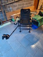 Visstoel en zijn verschillende uitrusting, Zo goed als nieuw, Complete set