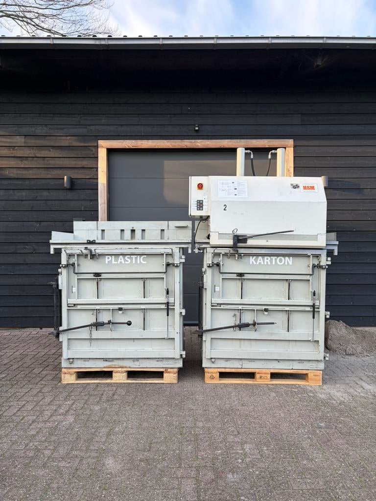 HSM MKP180 | 2 kamerpers | Papierpers | Balenpers, Zakelijke goederen, Ophalen of Verzenden