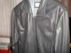 leder vest kleur donker blauw, Kleding | Heren, Ophalen, Zo goed als nieuw, Maat 56/58 (XL)
