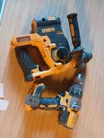 Dewalt schroefmachine en klopboormachine, Ophalen