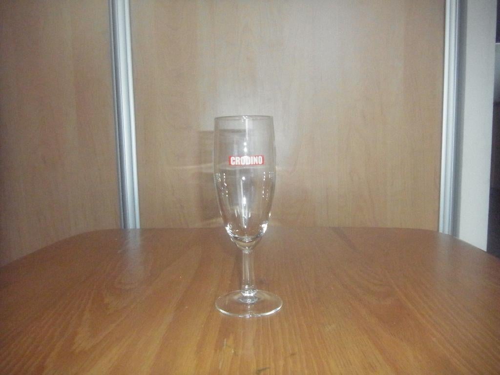 champagneglas crodino, Ophalen of Verzenden, Nieuw, Glas, Glas of Glazen