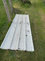 Metalen profielplaten kleur wit 1m x 3m, Doe-het-zelf en Bouw, Dakpannen en Dakbedekking, Gebruikt, Overige kleuren, 15 m² of meer