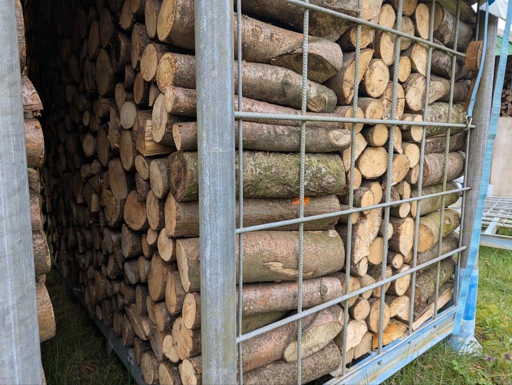 brandhout Beuk & eik droog, Jardin & Terrasse, Bois de chauffage, Enlèvement