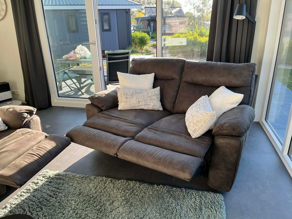 Salon  3zit  en 2 zit met relaxen op beide zetels, Ophalen