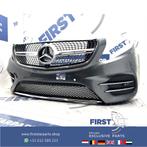 W447 VOORBUMPER V KLASSE AMG A4478851000 BUMPER COMPLEET ZWA, Gebruikt, -, Voor, Ophalen of Verzenden