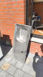 Pombak inox keuken, Bricolage & Construction, Enlèvement, Utilisé, Inox, Lavabo