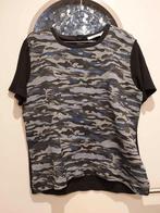 Aaiko, sweatshirt korte mouw, mt M/L, Aaiko, Blauw, Maat 42/44 (L), Ophalen of Verzenden