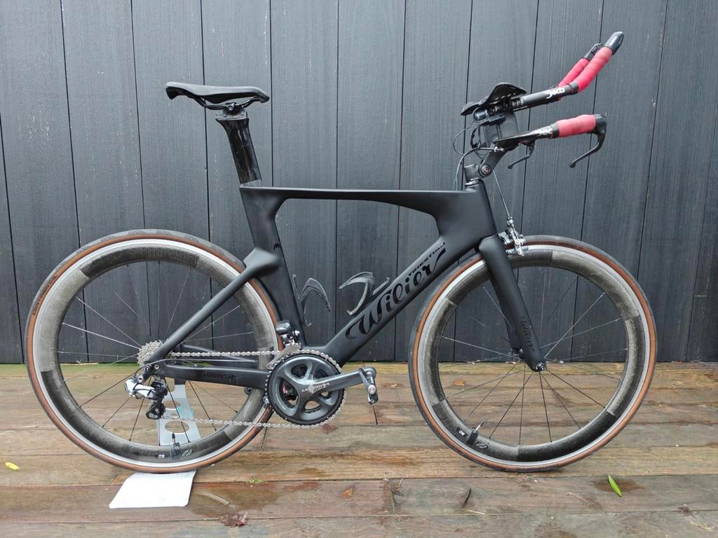 Willier - Triatlonfiets te koop - 56 - goed onderhouden, Fietsen en Brommers, Fietsen | Racefietsen, Zo goed als nieuw, Heren