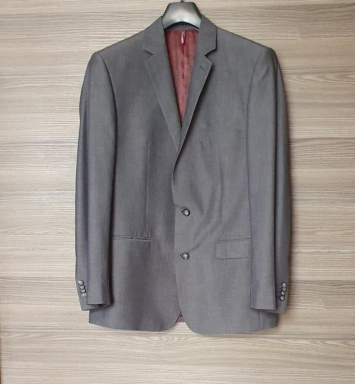 Blazer, Zaatchi, taille 50, gris, parfait état, Vêtements | Hommes, Zaatxchi, Gris, Enlèvement ou Envoi, Comme neuf