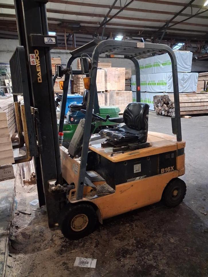 Electrische heftruck 1.6 ton, Zakelijke goederen, Machines en Bouw | Heftrucks en Intern transport, Heftruck, Mechanisch, Ophalen