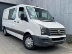 VW CRAFTER 2.0 TDI L3H1 2013 CABINE DOUBLE 6 PLACES 90000 KM, Autos, Camionnettes & Utilitaires, Euro 5, Entreprise, 2000 kg, 5 portes