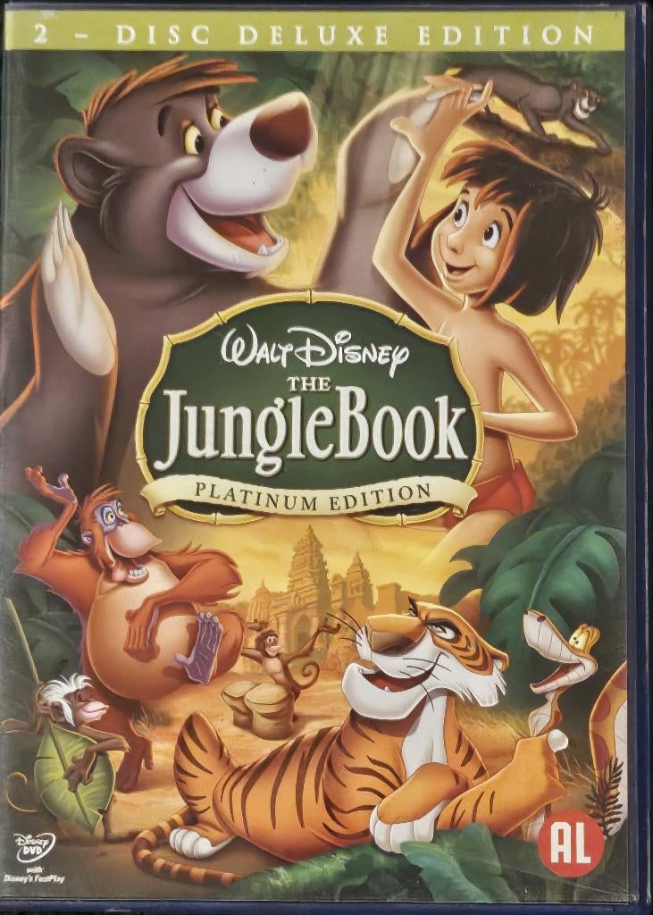 The Jungle Book 2Disc Deluxe Edition (1967) Disney, CD & DVD, DVD | Films d'animation & Dessins animés, Enlèvement ou Envoi, Comme neuf