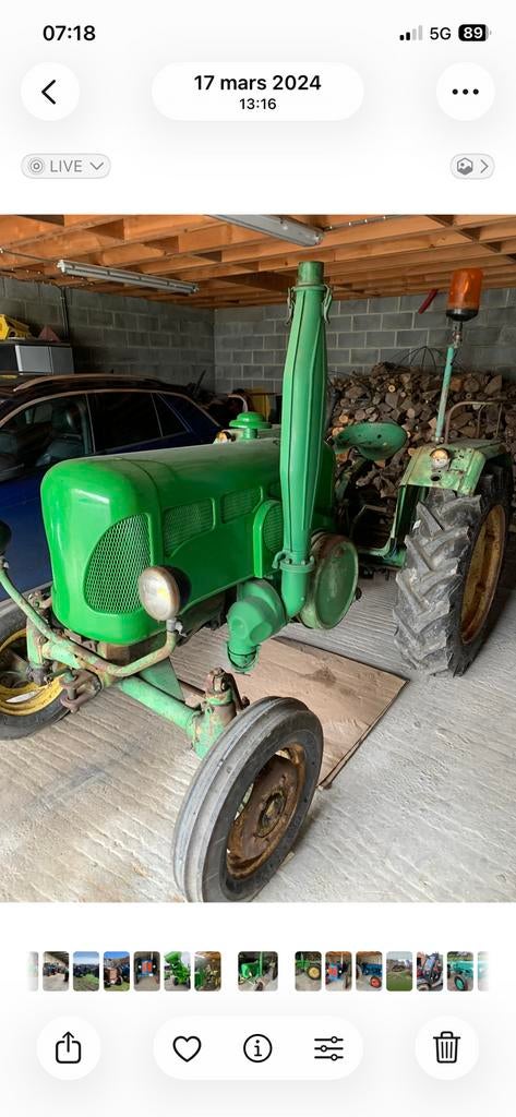 Lanz D1616, Ophalen, Oldtimer, Tot 80 Pk, Overige merken