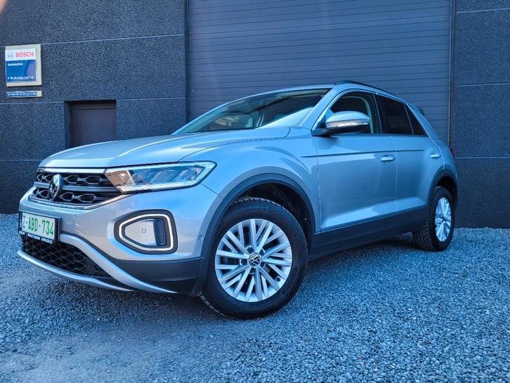 VW T-ROC 1.5Tsi Dsg CARPLAY/ZETELV/VIRTUAL/LED, Auto's, Volkswagen, Particulier, Te koop, T-Roc, ABS, Adaptieve lichten, Adaptive Cruise Control