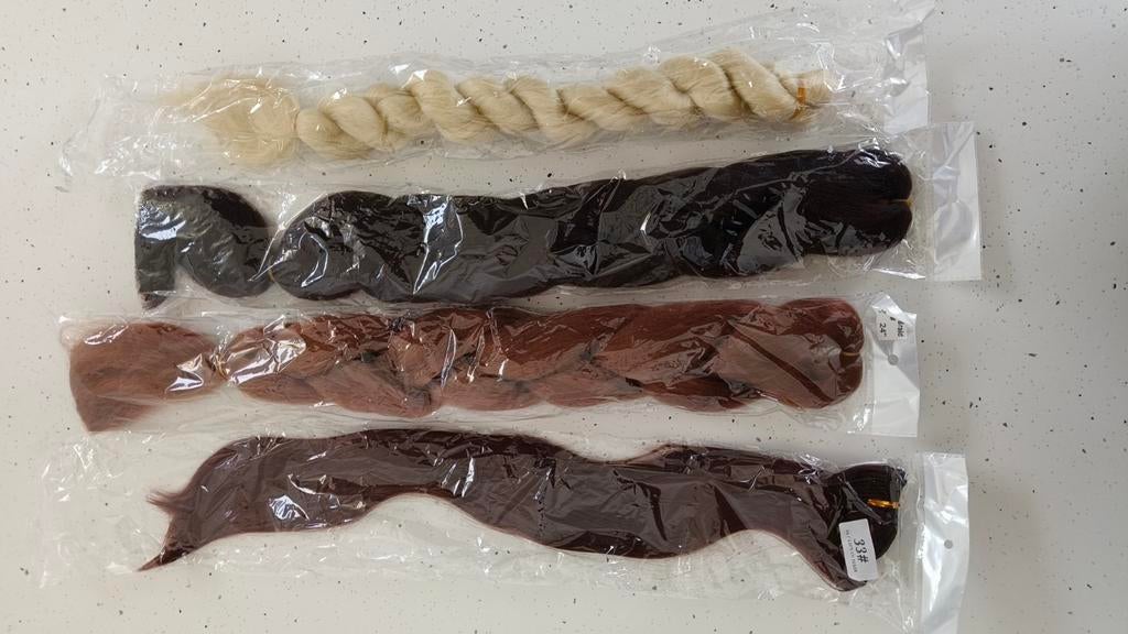 Vlechthaar en synthetische weave extensions, Bijoux, Sacs & Beauté, Beauté | Soins des cheveux, Enlèvement