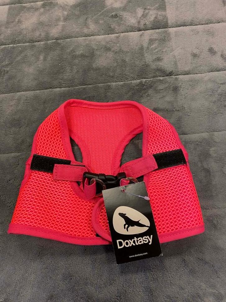 Fluo roze harnas van Doxtasy aan outletprijs., Dieren en Toebehoren, Honden-accessoires, Nieuw, Ophalen of Verzenden