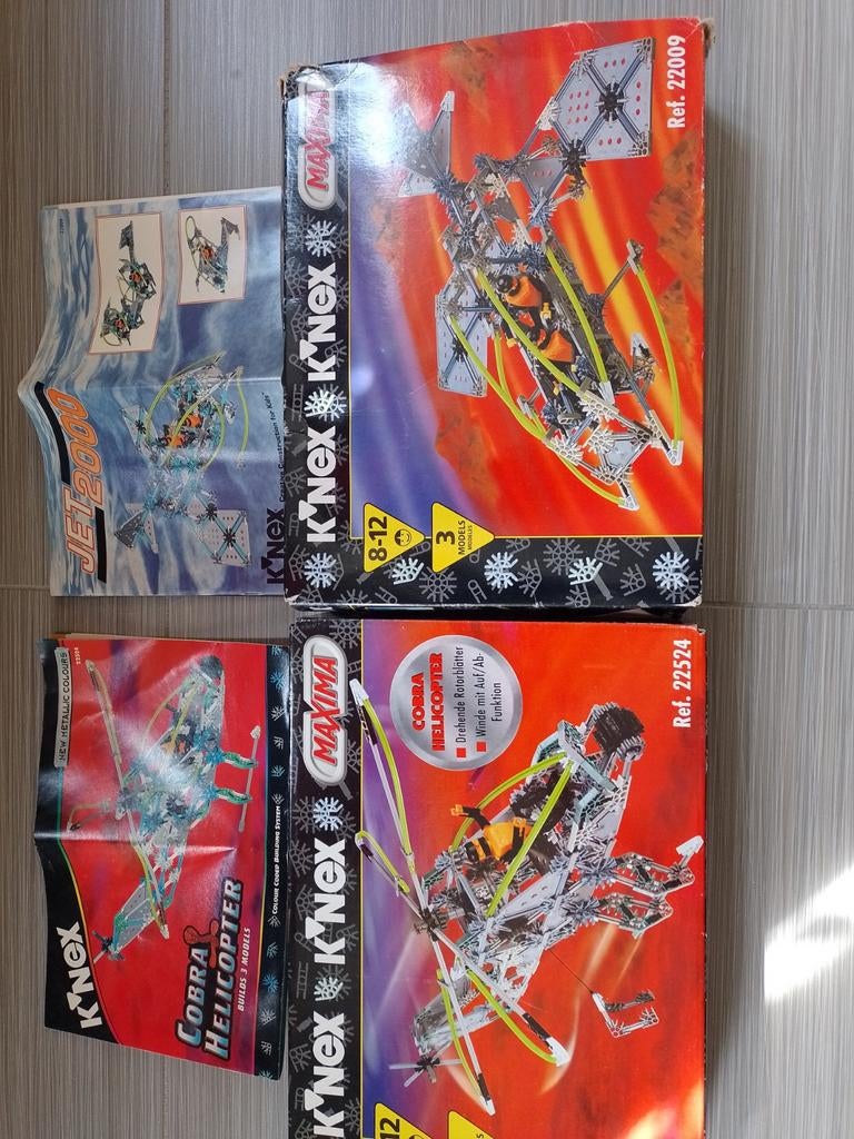 Jouets K'nex Knex ref. 22524, ref. 22009, ref. 20509, Collections, Transformers, Enlèvement