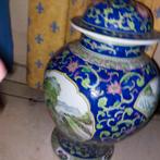 Decoratieve pot vaas met deksel chinese stijl, Ophalen