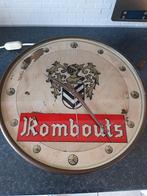Cafés ROMBOUTS ancienne horloge murale, Collections, Rétro, Enlèvement ou Envoi