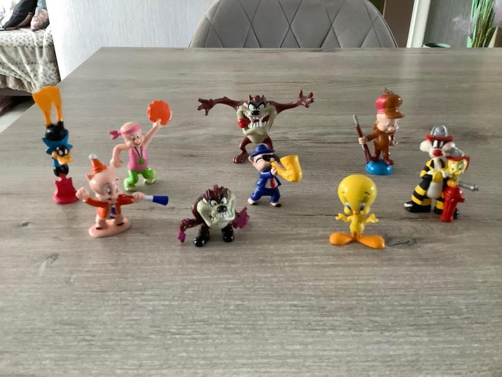 Looney Tunes verschillende characters (6-10 cm), Verzamelen, Stripfiguren, Zo goed als nieuw, Beeldje of Figuurtje, Looney Tunes