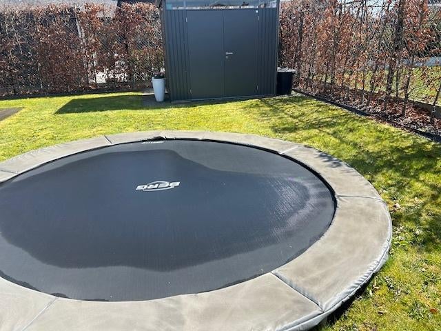Trampoline BERG Champion Inground 380cm, Ophalen, Gebruikt