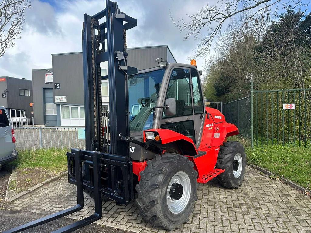 Manitou - 2015 - M26 4x4 - 5.5M Triplex, Side-Shift - Vorkhe, Diesel, Heftruck, Manitou