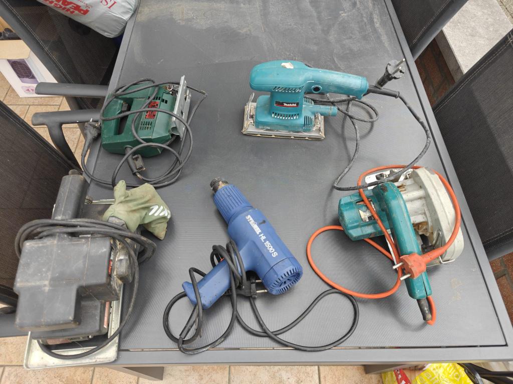 gereedschap, Enlèvement, Utilisé