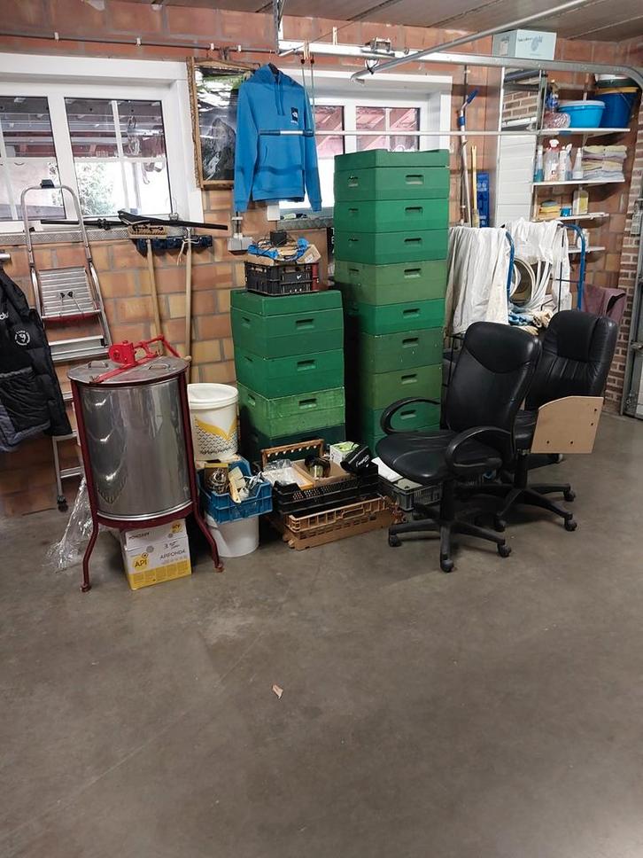 Complete imkerij: Kunststof DN-kasten + 2 volkjes, Dieren en Toebehoren, Insecten en Spinnen