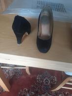 Escarpins en jean noirs taille 37, Enlèvement