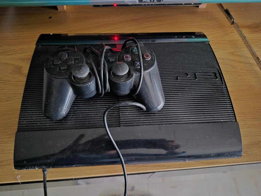 Playstation 3, Games en Spelcomputers, Spelcomputers | Sony PlayStation 3, Ophalen, Zo goed als nieuw, Met 1 controller, Met games