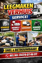 Leegmaken & Verhuis service, Enlèvement