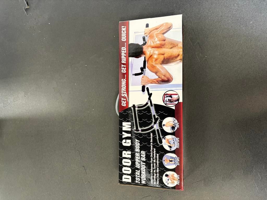 Pull up bar DOOR GYM, Ophalen, Nieuw, Buik, Oprekstang