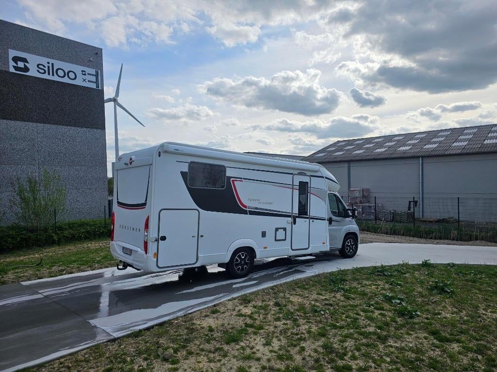 Lyseo Futura T728 G Fiat 150 PK, Caravanes & Camping, Camping-cars, Siège standard, Toilette à cassette, Fiat, Boîte manuelle