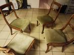 stoelen eetkamer, Ophalen, Gebruikt, Hout, Vier