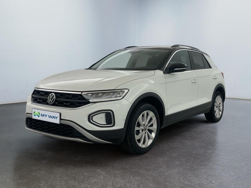 Volkswagen T-Roc Life*Boite auto*GPS*Caméra*Carplay*Capteur, Automaat, 1498 cc, Euro 6, Wit
