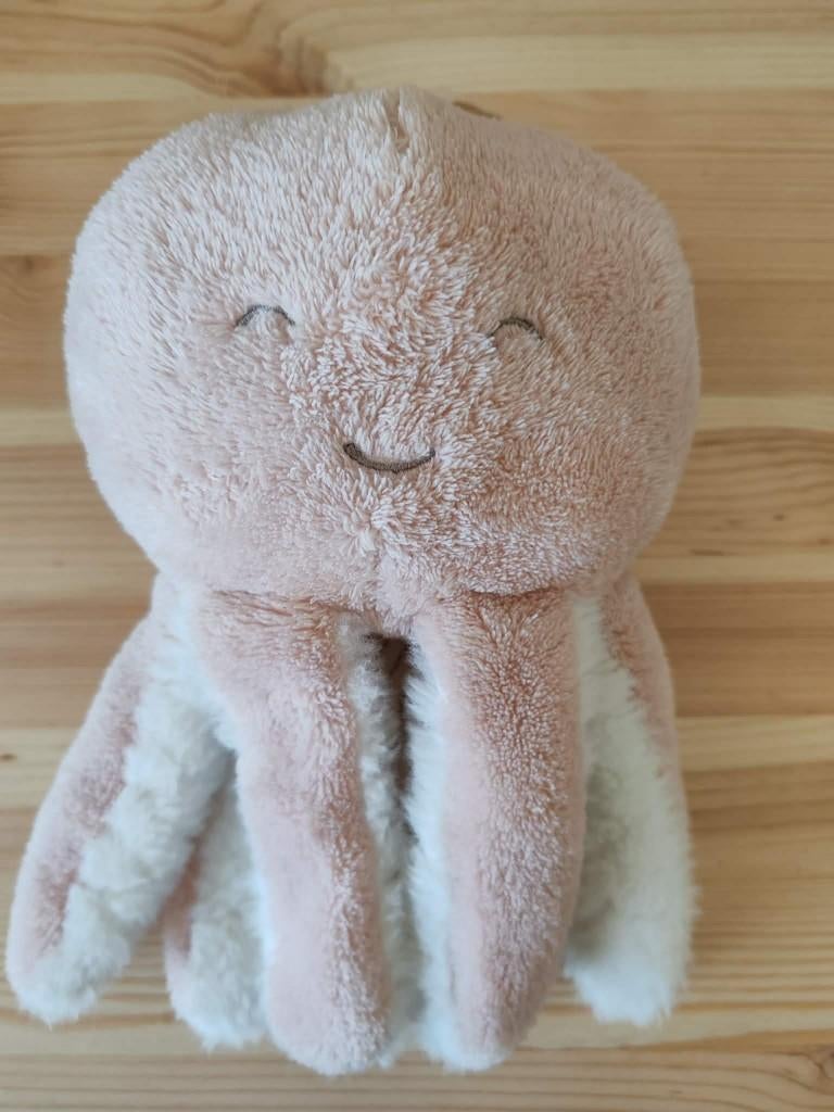 Octopus knuffeltje, Enlèvement ou Envoi, Comme neuf, Mobile, Sonore