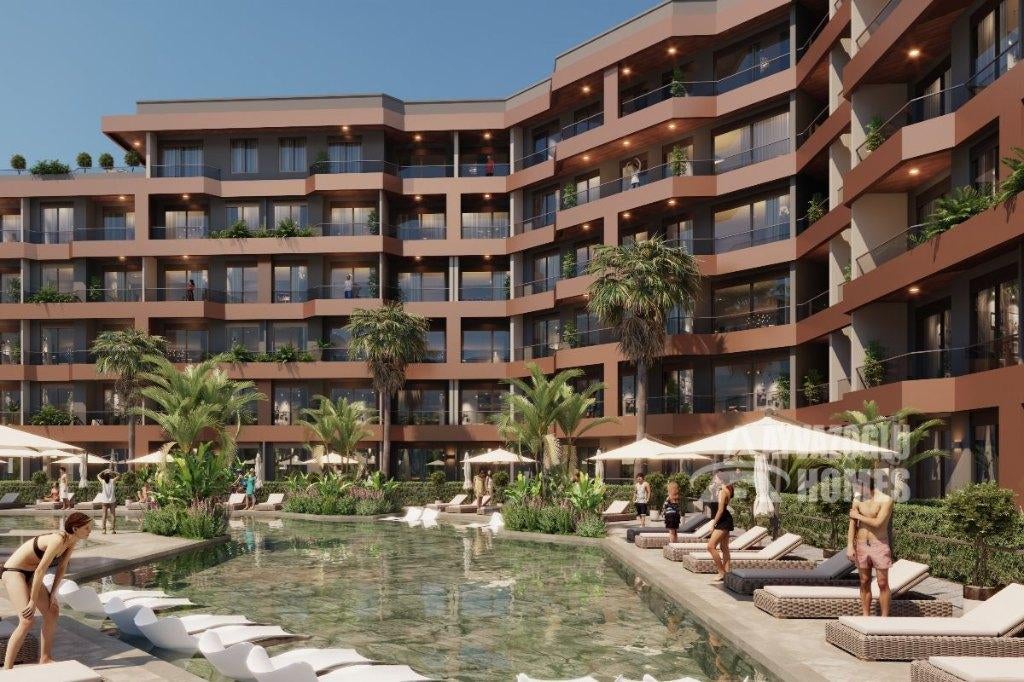 Gezellig appartement in een nieuw complex in Antalya, Immo, 2 kamers, Stad, Appartement, Turkije