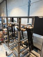 Stalen karretje met 3 lagen, Ophalen, Zo goed als nieuw